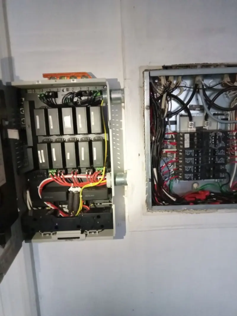 Electrical panel upgrade completed for Indoor Lighting Installation in Belleville